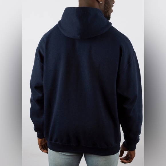 Navy blue WLKN hoodie, small - Picture 2 of 3